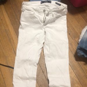 White Hollister Jeans size : 0R